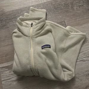 Patagoina zip up fleece womens xs